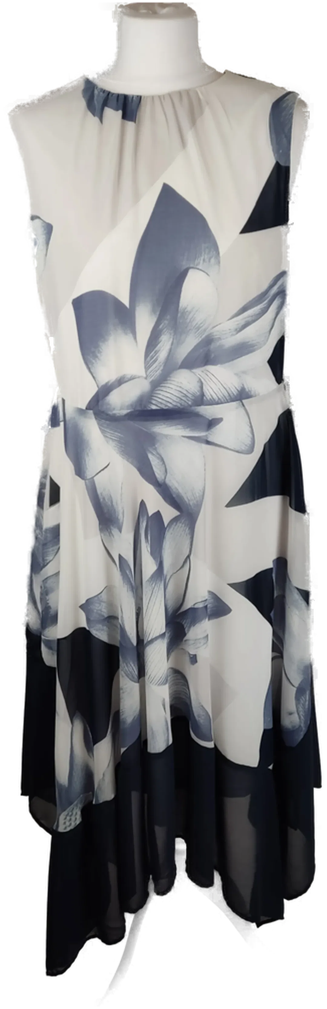 Damen Midikleid Bodyflirt Geblümt Gr. 38 | Einmaliges Sommerstück – Bild 4
