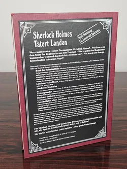 Sherlock Holmes Tatort London - Vintage Gesellschaftsspiel - Franckh'sche Verlagshandlung - Bild 2