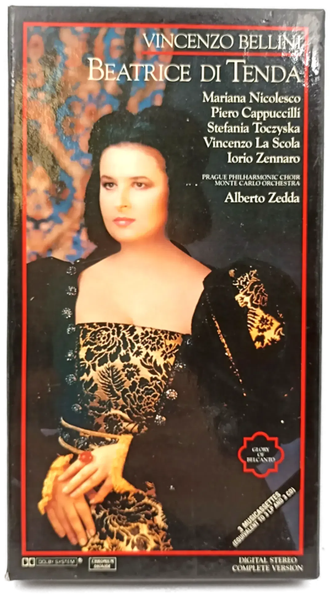 Vincenzo Bellini Beatrice Di Tenda auf 3 Musikkassetten - Bild 1