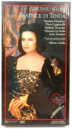 Vincenzo Bellini Beatrice Di Tenda auf 3 Musikkassetten - Bild 1