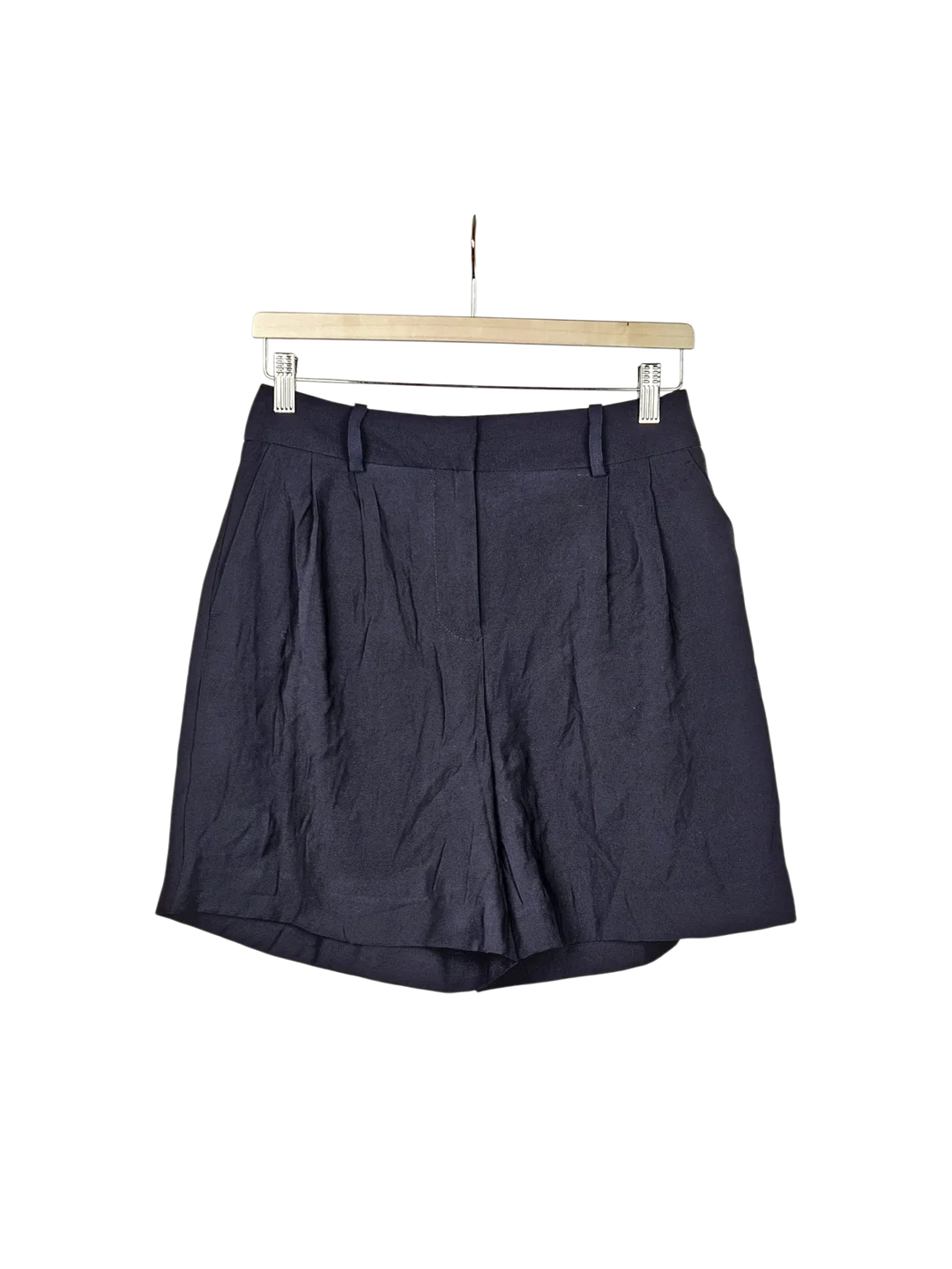 ZARA Damen Shorts, dunkelblau - Gr. M / 38 - Bild 1