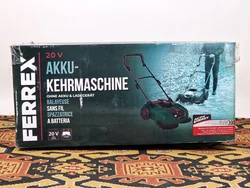 FERREX Akku-Kehrmaschine 20V - Modell 3531 - Ohne Akku und Ladegerät- NEU/OVP - Bild 2