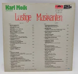 Langspielplatte - Kalr Moik präsentiert Lustige Musikanten - Doppelalbum – Vorschau 4