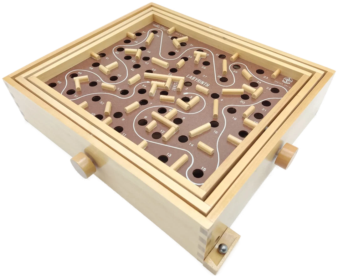 Labyrinth Spiel 70er Jahre - Geschicklichkeitsspiel, Estrela  – Bild 3