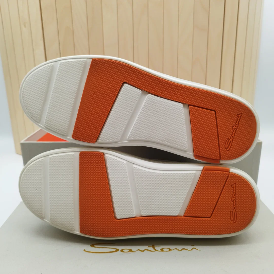 Santiano Sneaker Weiß Leder, Gr. 35 | Wie Neu – Bild 4
