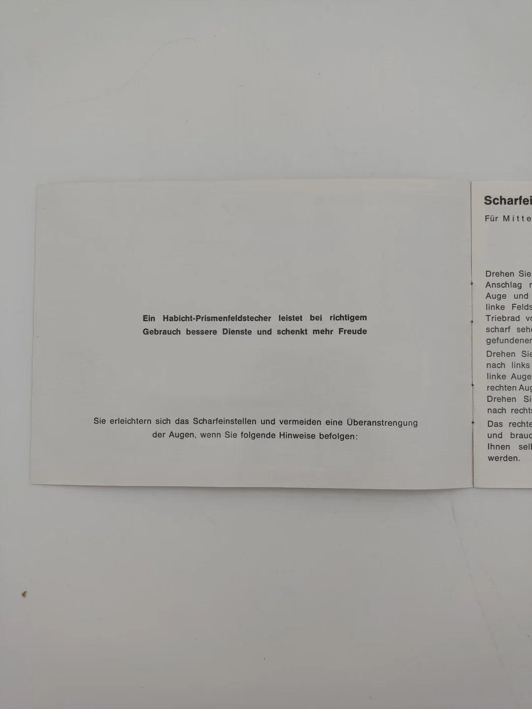 Swarovski Optik Tirol Fernglas Habicht 7x42, mit original Koffertasche und Papieren, 1973 – Bild 19