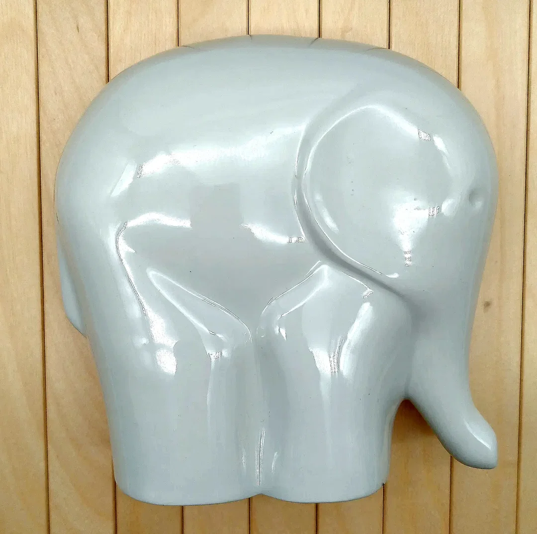 Sgrafo Atelier, Vintage Porzellan Elefant   – Bild 3