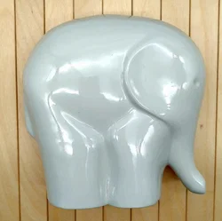 Sgrafo Atelier, Vintage Porzellan Elefant   – Vorschau 3