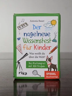 Der nagelneve Wissenstest für Kinder - Gesellschaftsspiel - Spiegel-Buchverlag