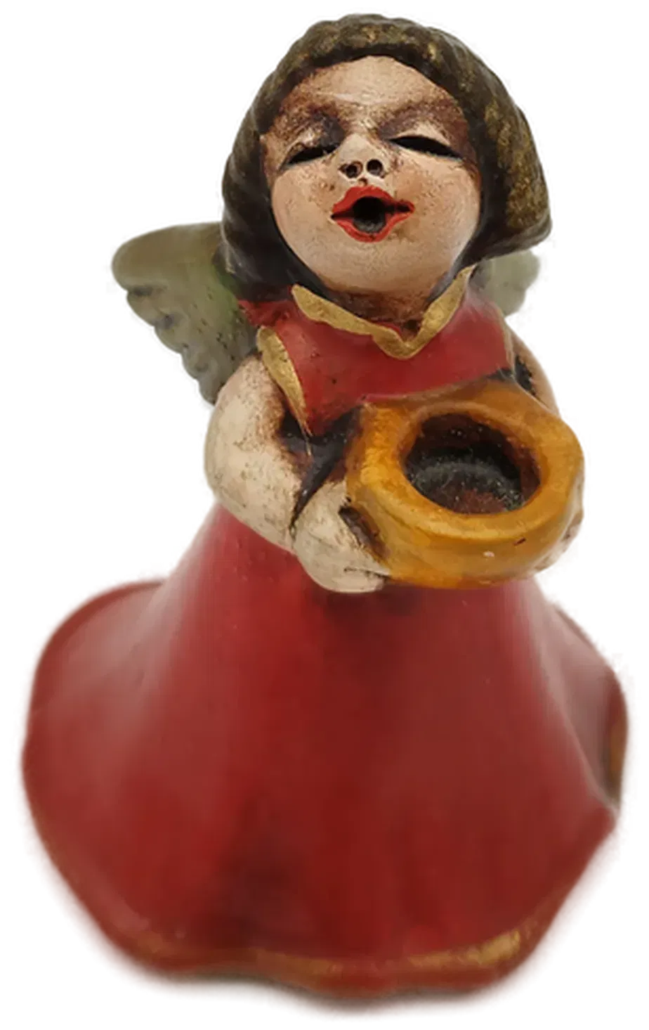 Kleiner Bozner Thun Engel mit Kerzenhalterung - ca. 10cm hoch - Bild 4