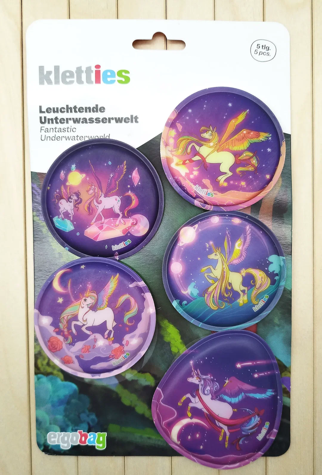 Ergobag Klettieset, Pegasus, 5 tlg.  – Bild 1