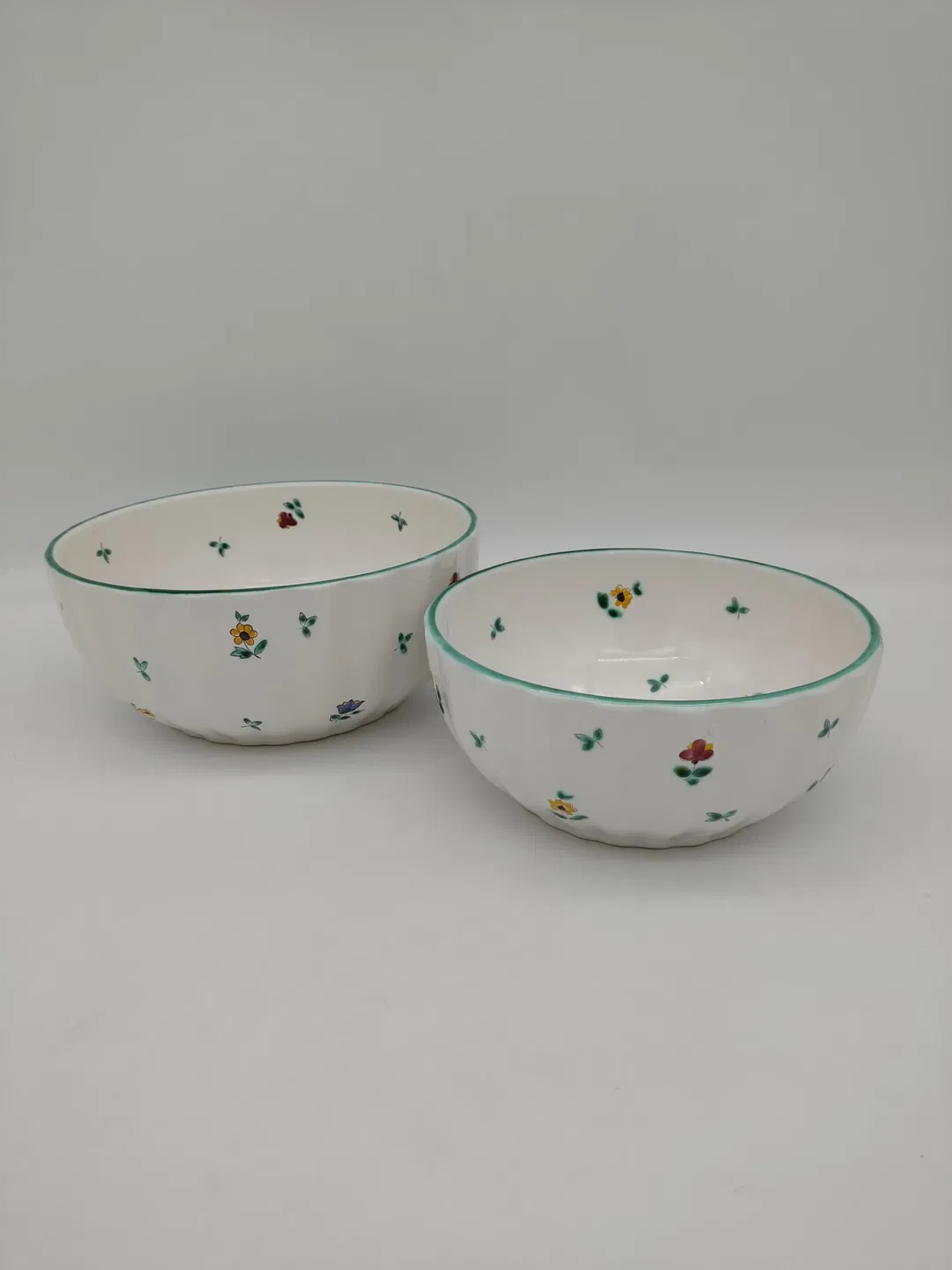 Gmunder Keramik - 2x Salatschüsseln 'Streublumen' - Bild 4