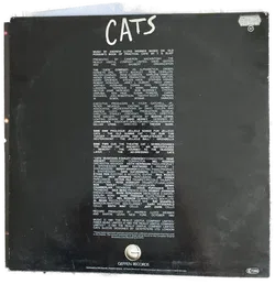 Schallplatte Cats - Selctions from the Original, Broadway Cast Recording 1983 LC 7266 - Bild 2