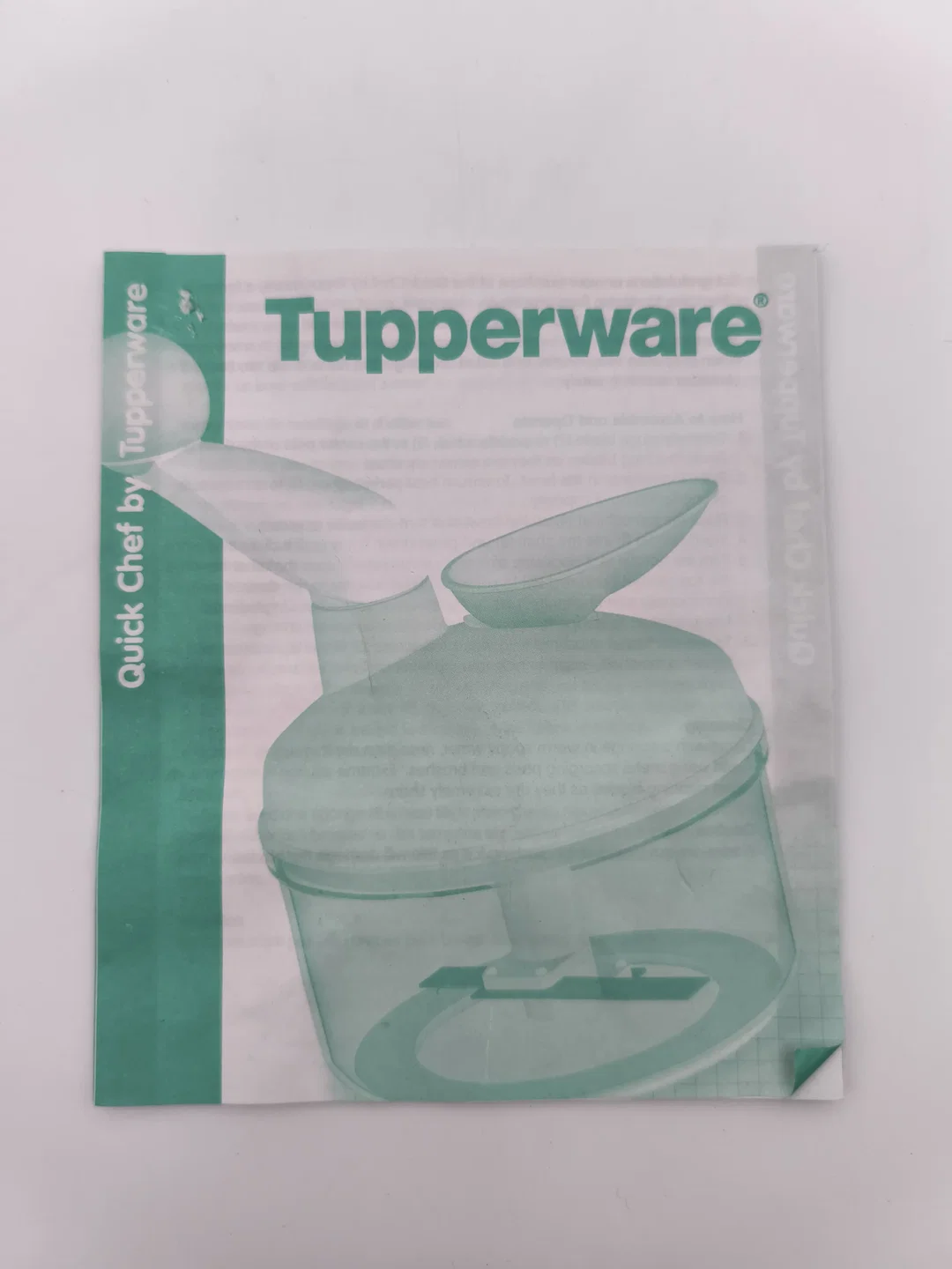 Tupperware, Quick Chef, Ersatzteile – Bild 3