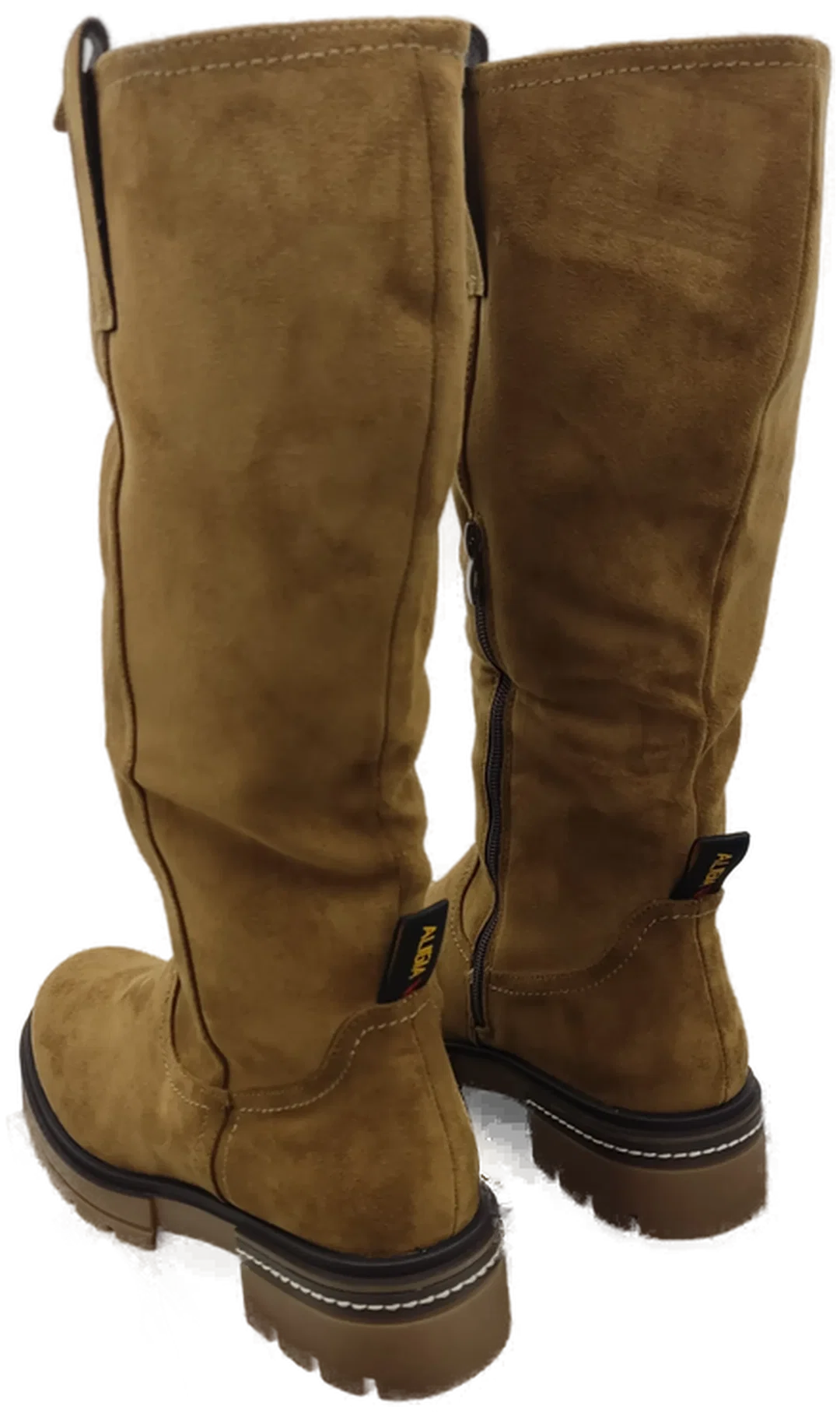 Aligia Damenstiefel Braun Wildleder | Zeitloser Klassiker – Bild 7