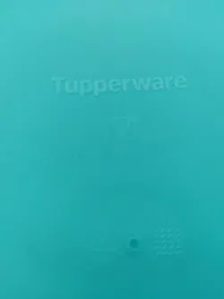 Tupperware Thermo Servierschüssel weiß/türkis 3teilig,  4.3 Liter, 2.5 Liter - Bild 4