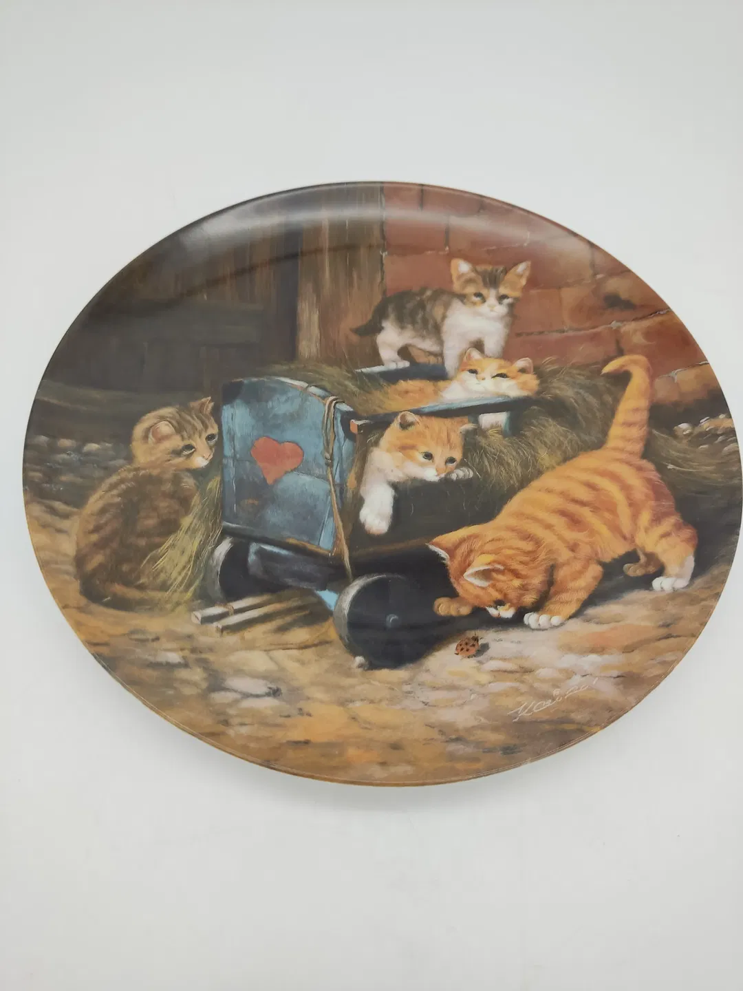 Seltmann Weiden-Sammelteller mit Katzen / Set aus 3 Stück - Bild 4