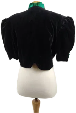 Suraboya Damenblazer schwarz- grün- 40/L - Bild 2