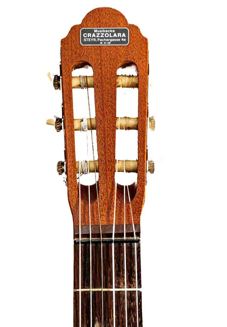 Gitarre aus den Hopf Meisterwerksätten, 1983 mit Tasche – Bild 5