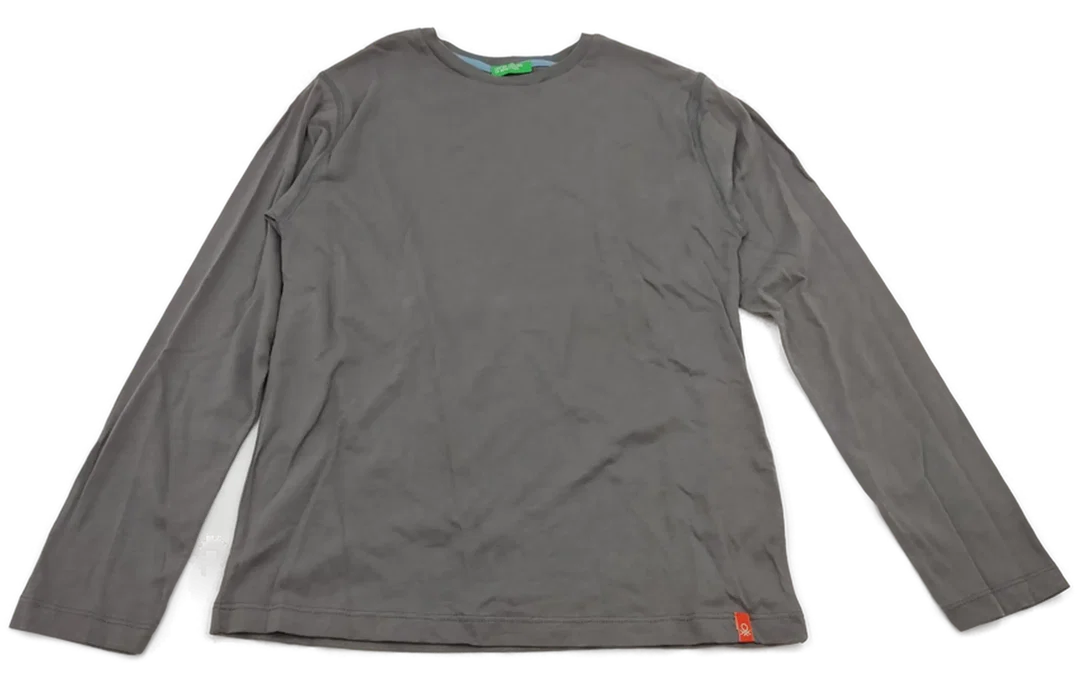United Colors of Benetton Kindershirt grau Gr. 2XL - Bild 4