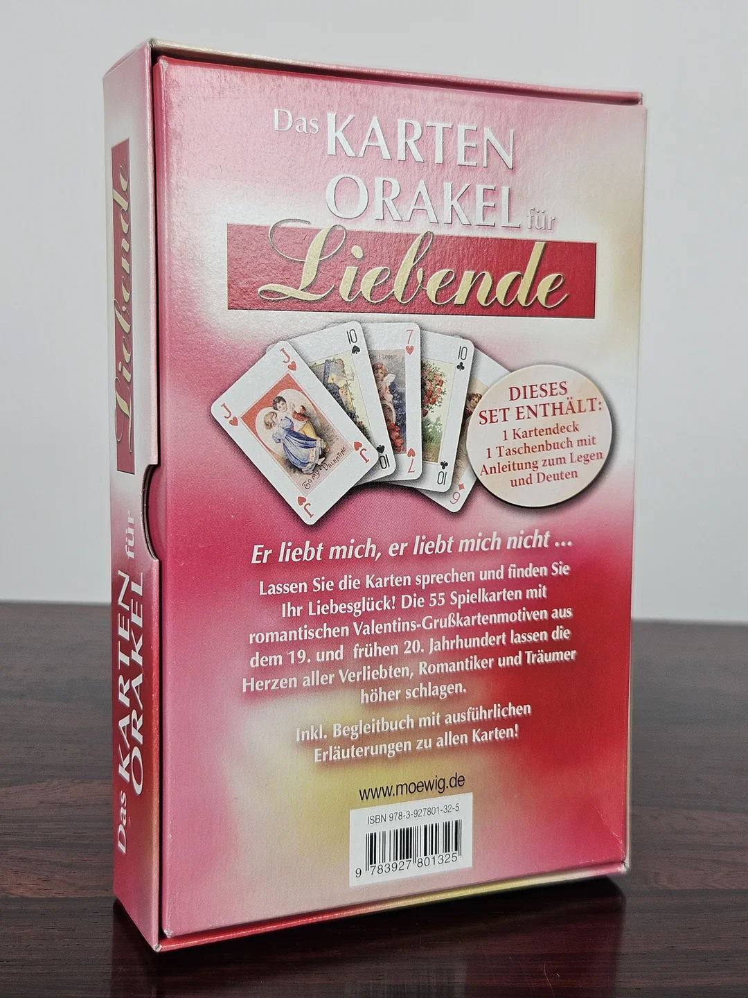 Das Kartenorakel für Liebende - Handbuch & Karten - Moewig  – Bild 2