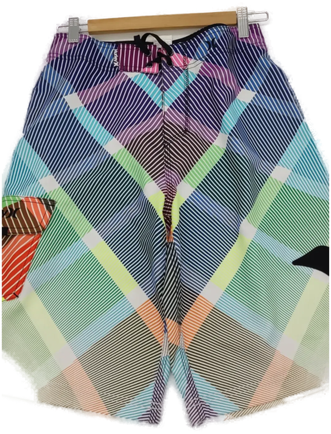 Hurley Herren-Badeshorts Gr. 28 mit buntem Muster - Bild 1