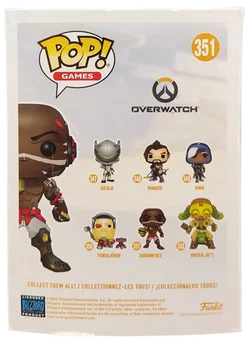 Funko Pop! Overwatch Doomfist 351 Vinyl-Sammelfigur (OVP) – Vorschau 3