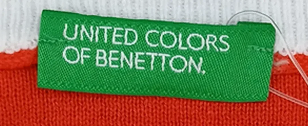 United Colors of Benetton Kindershirt rot/weiß Gr. 3XL – Bild 3