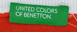 United Colors of Benetton Kindershirt rot/weiß Gr. 3XL – Vorschau 3