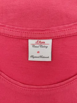 s. Oliver Kinder Shirt rot Gr. S - Bild 5