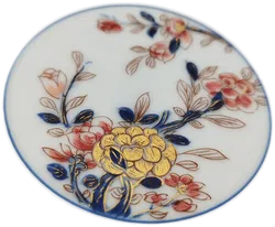 Eleganter Platzteller/Dekoteller A. Raynaud & C – Porzellan mit Charmanten Schönheitsfehlern, Einzelstück - Bild 5