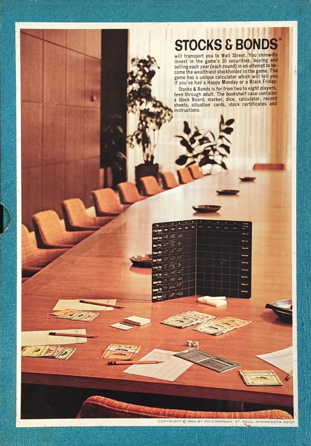 Stocks and Bonds - Vintage Gesellschaftsspiel – Bild 2