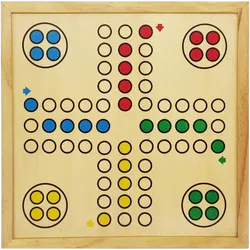 PHILOS Spielesammlung aus Holz mit 6 beliebten Brettspielklassikern - Bild 5