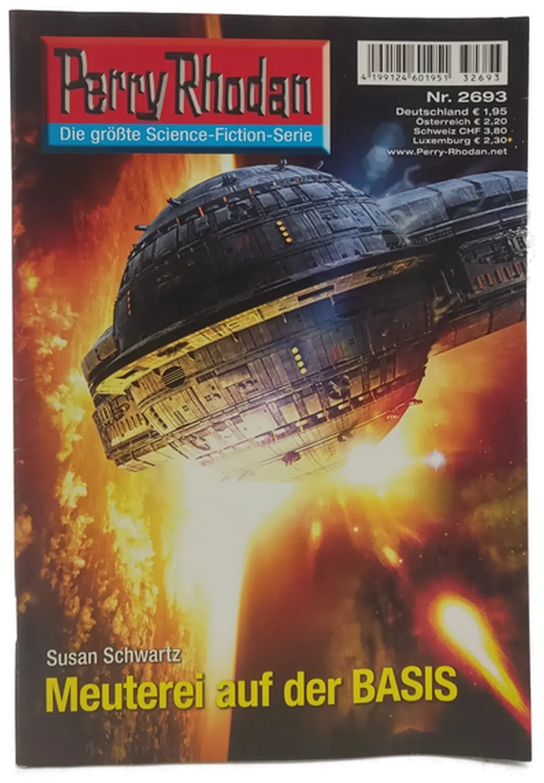 Romanheft Perry Rhodan Meuterei auf der BASIS Erstauflage Nr.2693 - Bild 2