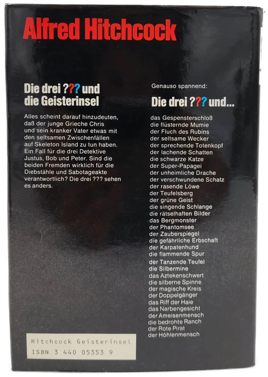 Alfred Hitchcock " Die drei ??? und die Geisterinsel" – Bild 2
