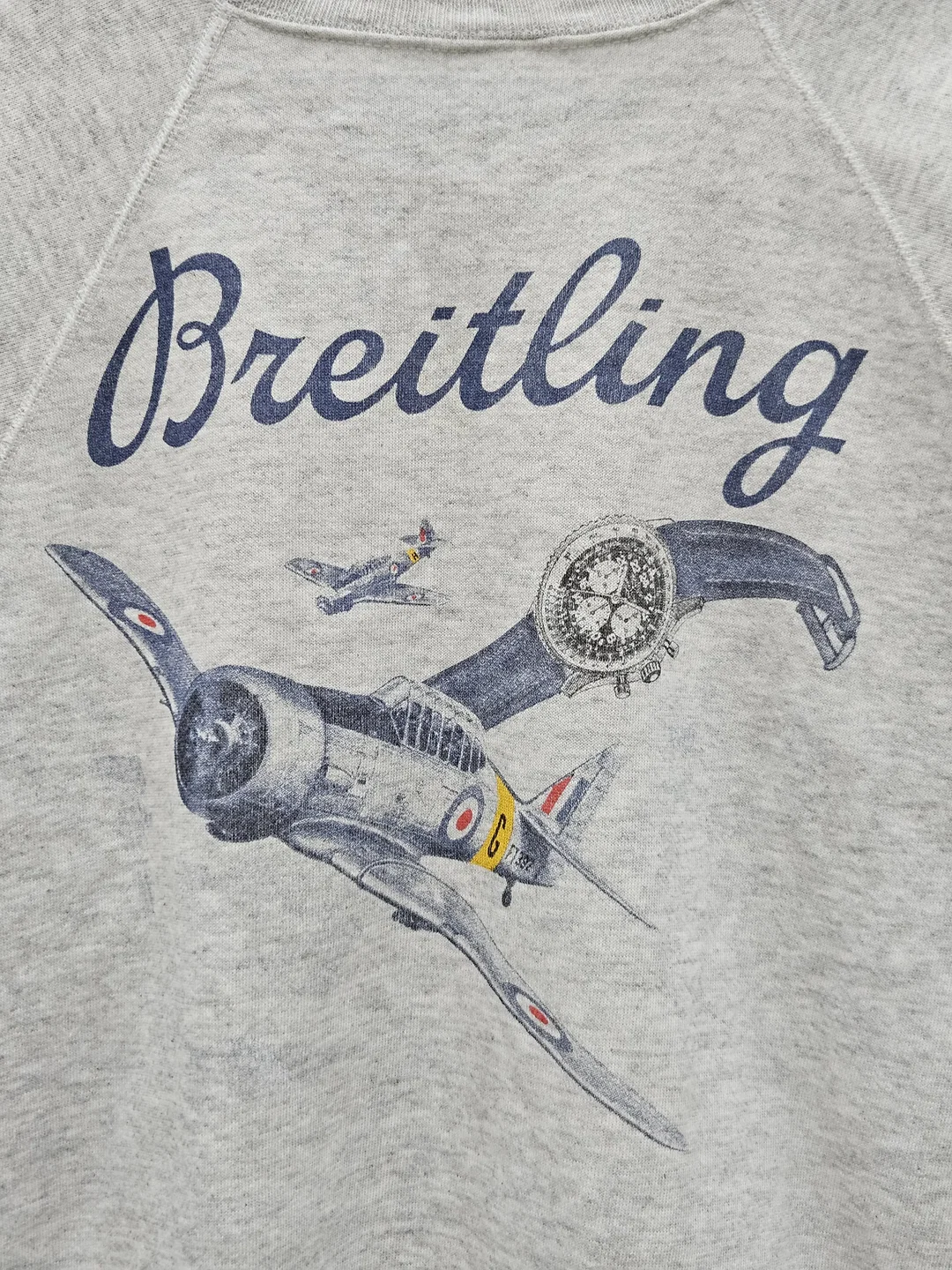 BREITLING Herren Pullover, grau - Gr. XL – Bild 3
