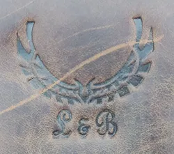 L&B Herren Leder Umhängetasche, braun - Bild 5