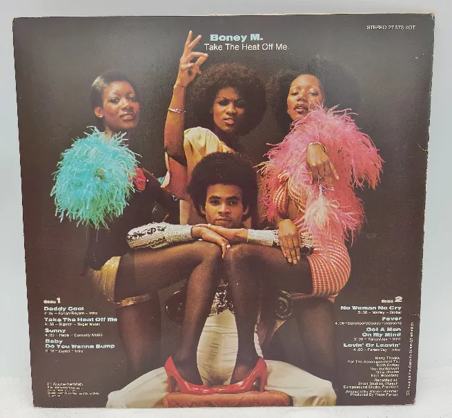 Langspielplatte - Boney M. - Take the Heat off me – Bild 2