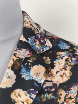 Laura Torelli geblümter Damen Blazer Gr. M - Bild 3