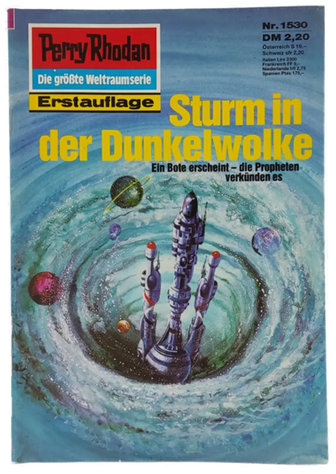 Romanheft Perry Rhodan Sturm in der Dunkelwolke Erstauflage Nr. 1530 - Bild 2