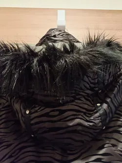 Safine by Etirel Damen Winterjacke braun-schwarz Gr. 38 - Hochwertige gestreifte Winterjacke - Bild 17