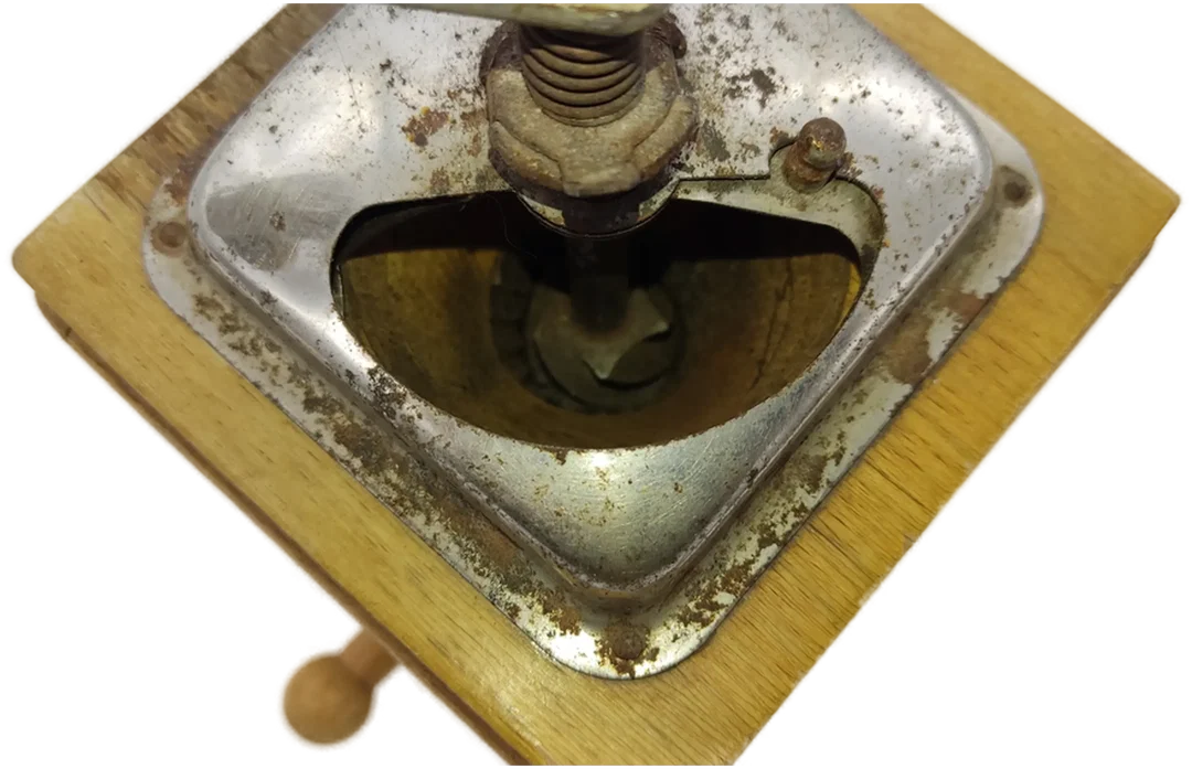 Vintage Hand-Kaffeemühle mit Mefa Mahlwerk – Bild 3