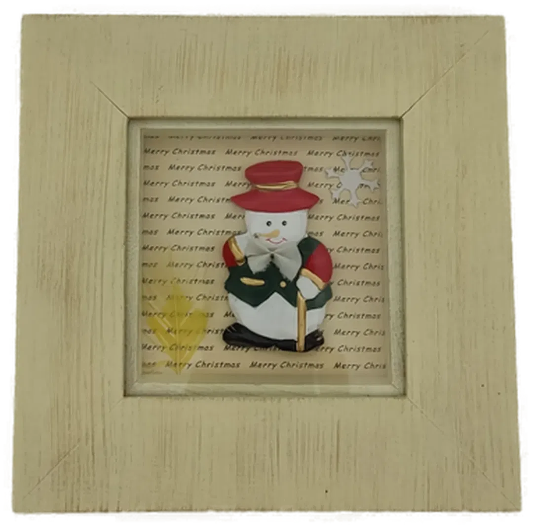 Schneeman Weihnachts Bild - Bild 1
