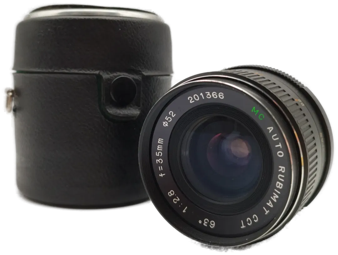 MC Auto Rubimat CCT 35mm Objektive - inkl. Aufbewahrungstasche - Bild 4