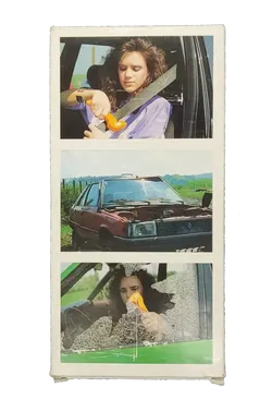 KFZ/LKW Unfallhammer mit Gurtmesser in orange, Länge 19cm - Bild 2