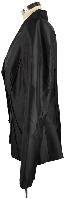 Eleganter Blazer Sarissa Silk Thailand Strass-Knöpfe | Abendlicher Glanz Größe 44 – Vorschau 4