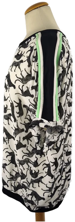 Damenbluse Sonstige Animal Print Größe 42 | Casual-Charme - Bild 2