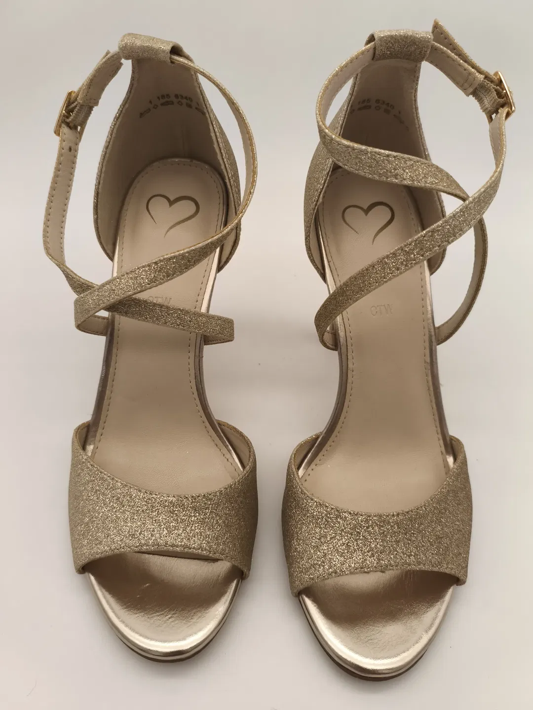 Damenschuhe High Heels Ballschuhe Gr. 38 - Bild 1