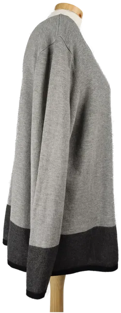 Punt Roma Damen Weste grau mit schwarzen Einfassungen - XL/42 - Bild 3