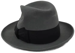 Borsalino Herren Hut grau Vintage - Bild 4